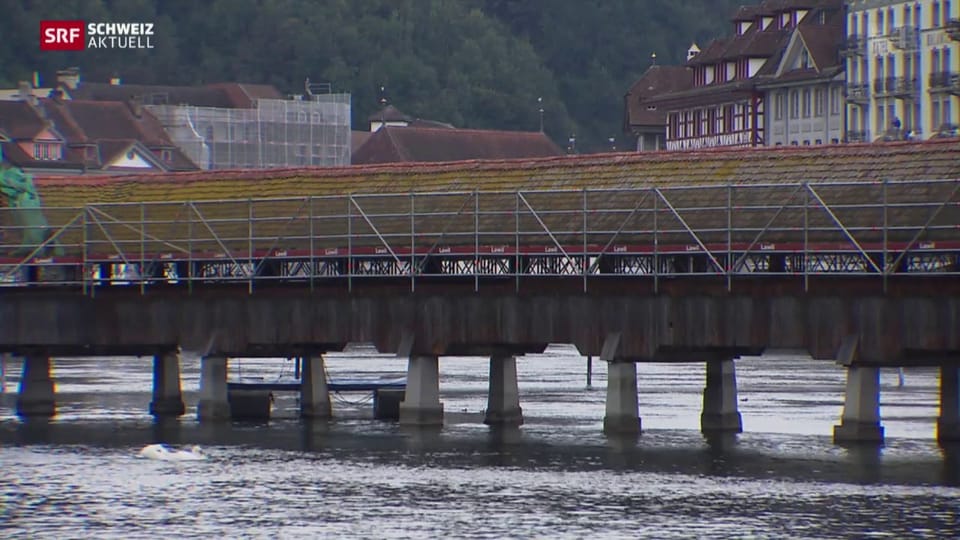 Kapellbrücke wird renoviert