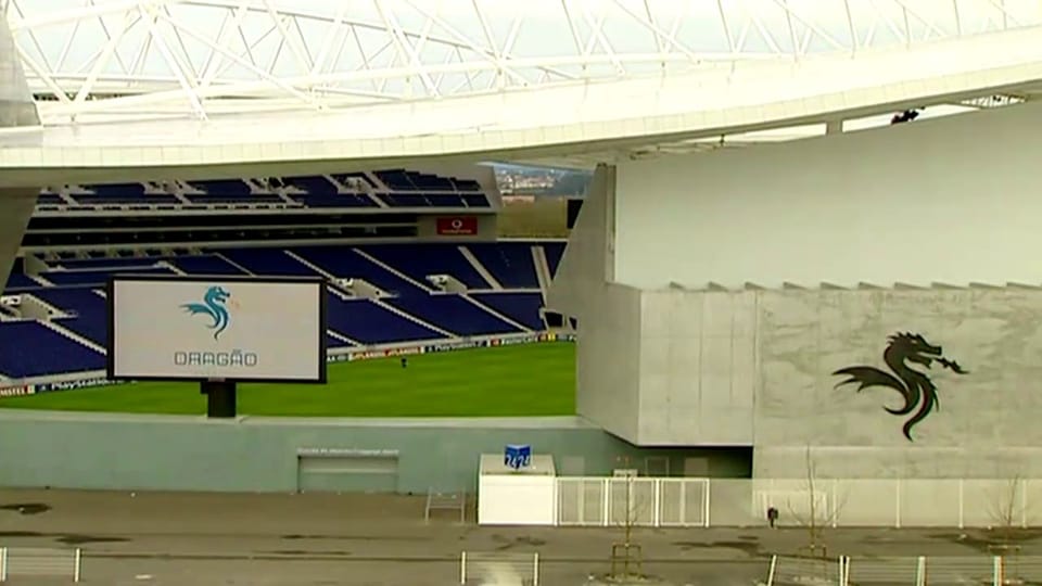 Impressionen vom Estadio do Dragao von Porto