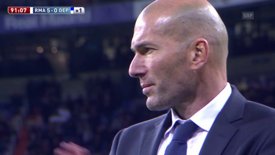 Traum-Debüt für Neo-Coach Zidane bei Real