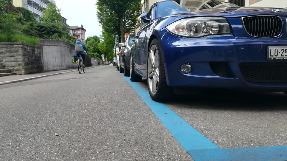 Reizthema Parkplätze: Luzern stimmt über ein neues Parkplatzreglement ab