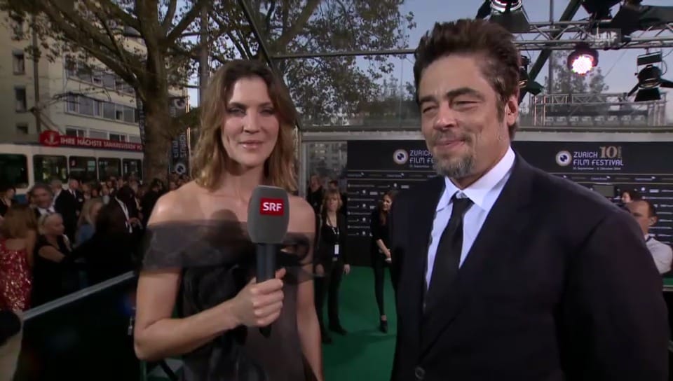 Benicio del Toro im Gespräch mit Annina Frey