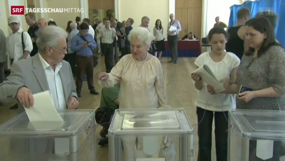 Wegweisende Präsidentenwahl in der Ukraine