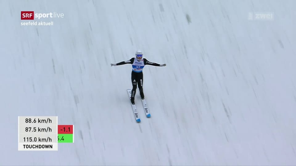Starke Schweizer Teamleistung in der Skisprung-Qualifikation