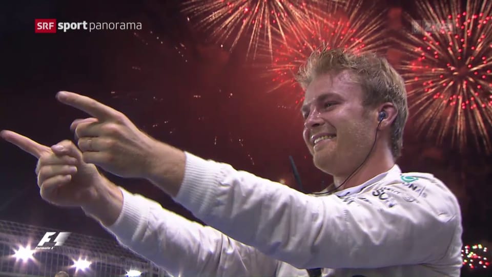 Nächtlicher Doppelschlag von Jubilar Rosberg