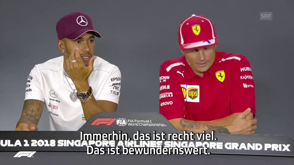Hamilton beeindruckt Räikkönens Palmarès