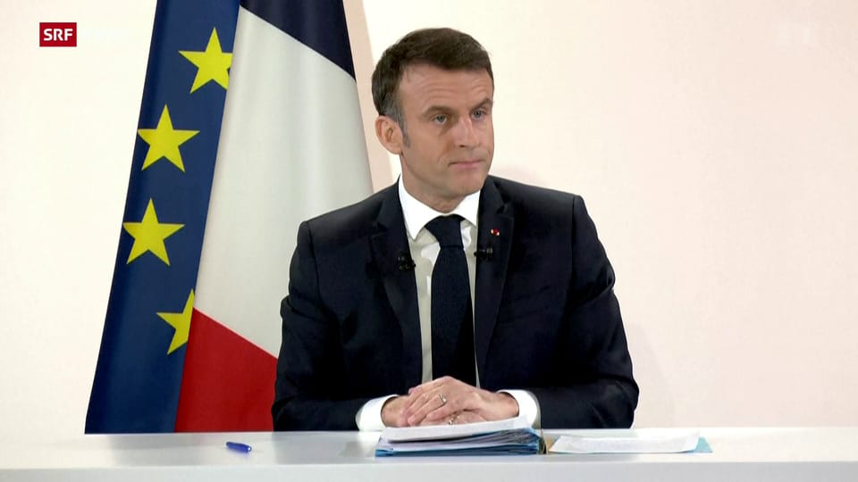 Aus dem Archiv: Macron gibt neue Reformen bekannt