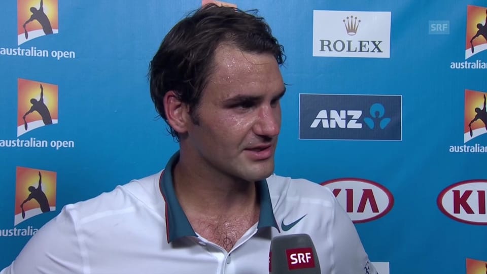 Interview mit Roger Federer («sportlive» vom 14.01.2014)