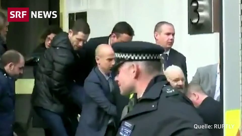 Wikileaks-Gründer in London festgenommen