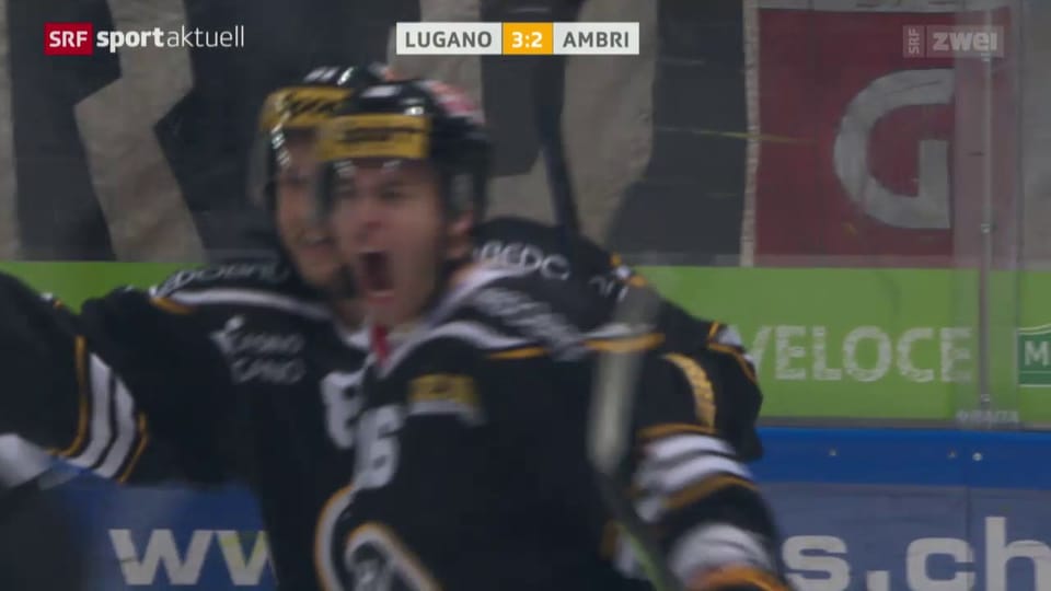Ambri verliert auch in Lugano