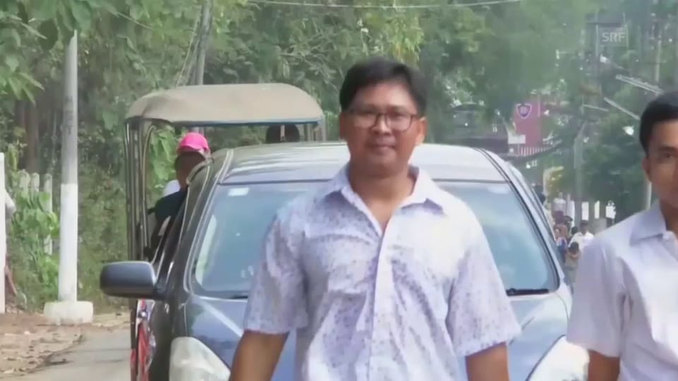 Journalisten kommen in Burma frei