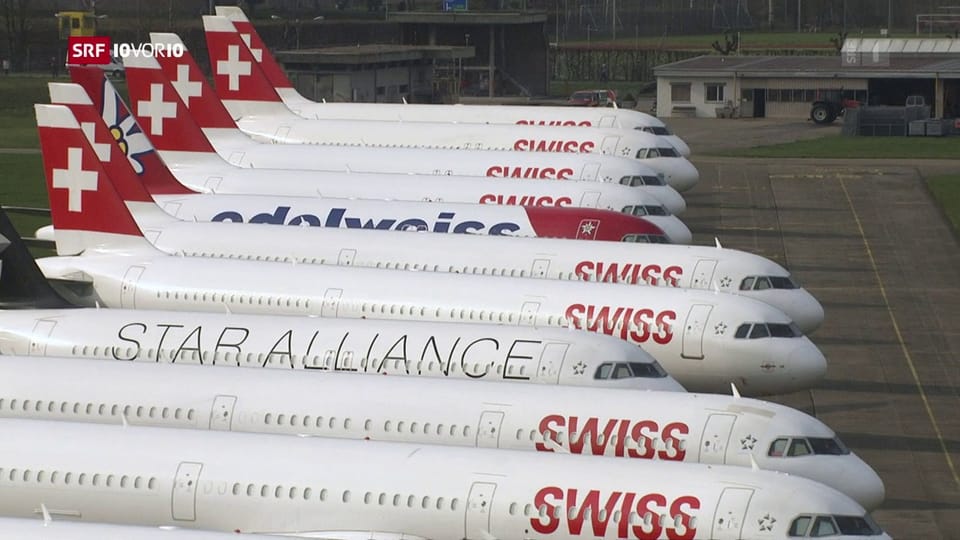 Aus dem Archiv: Schweizer Airlines erhalten verbürgte Kredite