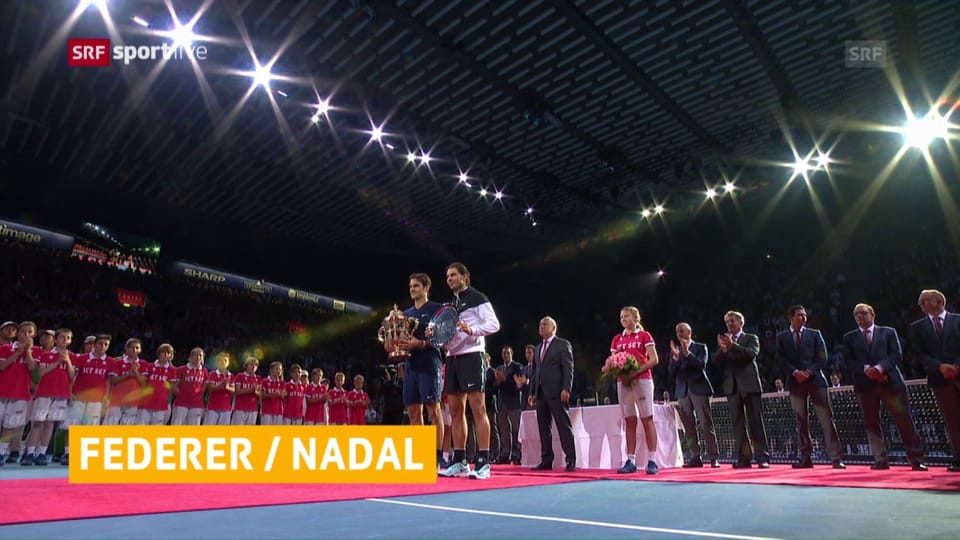Federer und Nadal spielen gemeinsam Doppel