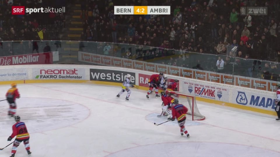 Eishockey: Bern - Ambri