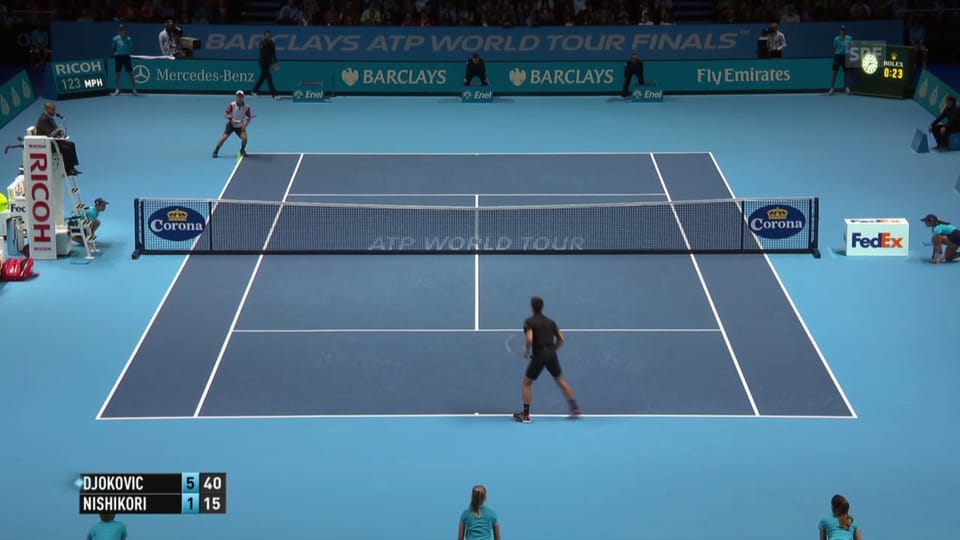 Highlights Djokovic - Nishikori