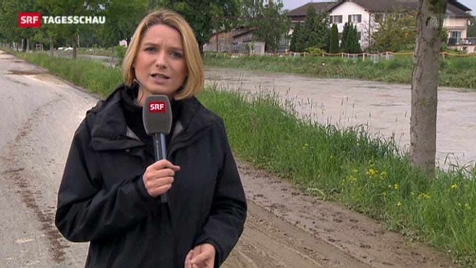SRF-Korrespondentin zur Situation in Widnau (SG)