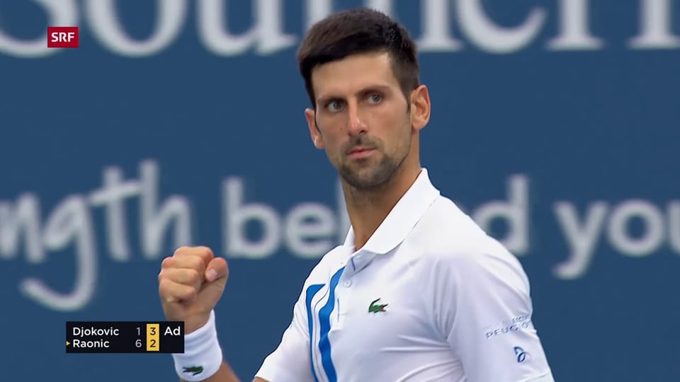 Djokovic holt sich den Titel beim ATP-Turnier in New York