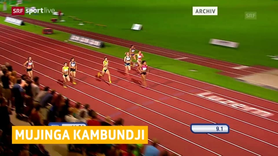 Mujinga Kambundji läuft Schweizer Bestmarke über 100 m