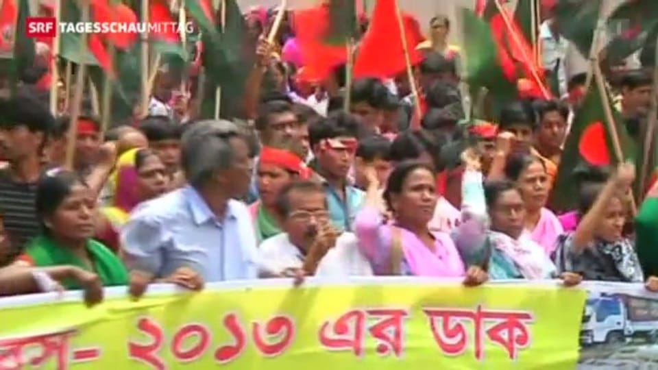 Demonstrationen in Bangladesch