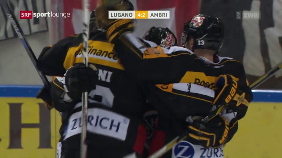 Lugano gewinnt zuhause gegen Ambri