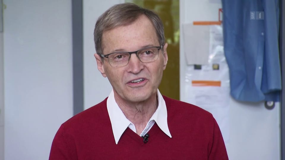 Daniel Speiser, Impfstoff-Experte der Covid19-Taskforce: «Allzu viel darf man nicht erwarten.»