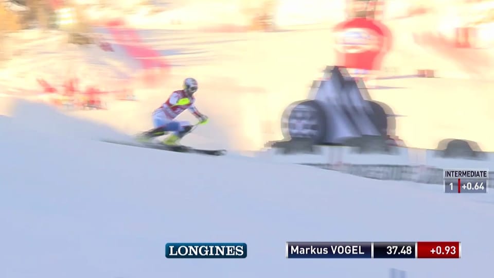 Der 1. Lauf von Markus Vogel («sportlive», 15.12.2013)