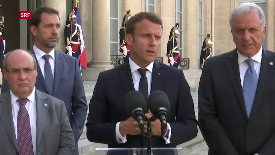 Macron über die Zustimmung zum Verteilmechanismus (unkomm.)
