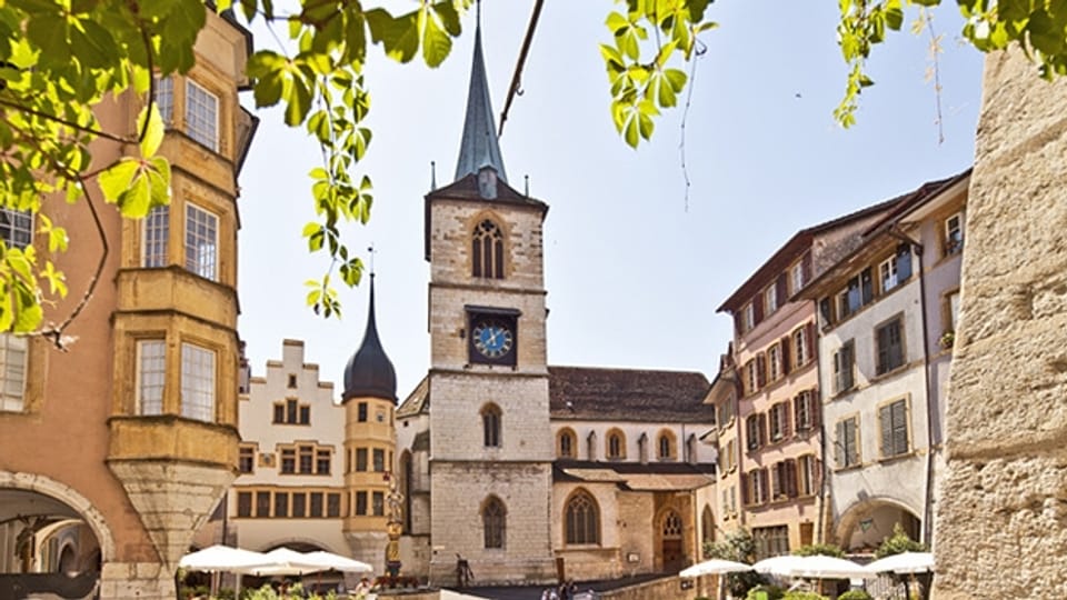 Glockengeläut der Stadtkirche in Biel