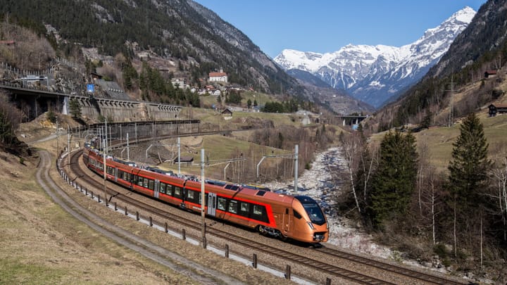 Für Ausflügler und Touristen: Die neuen Züge auf der Gotthard-Bergstrecke