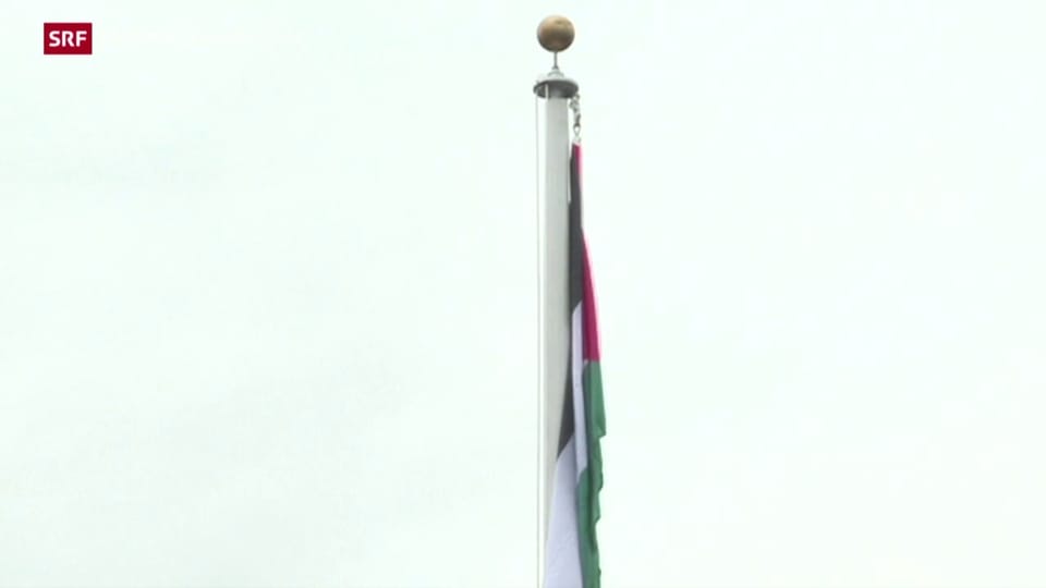 Palästina-Flagge weht neu auf dem UNO-Gelände