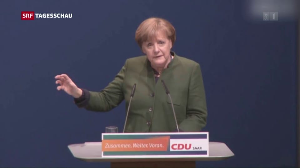 Merkel lanicert Wahlkampf