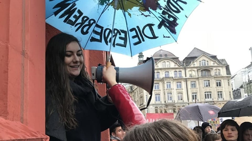Schüler-Klimademo in Basel