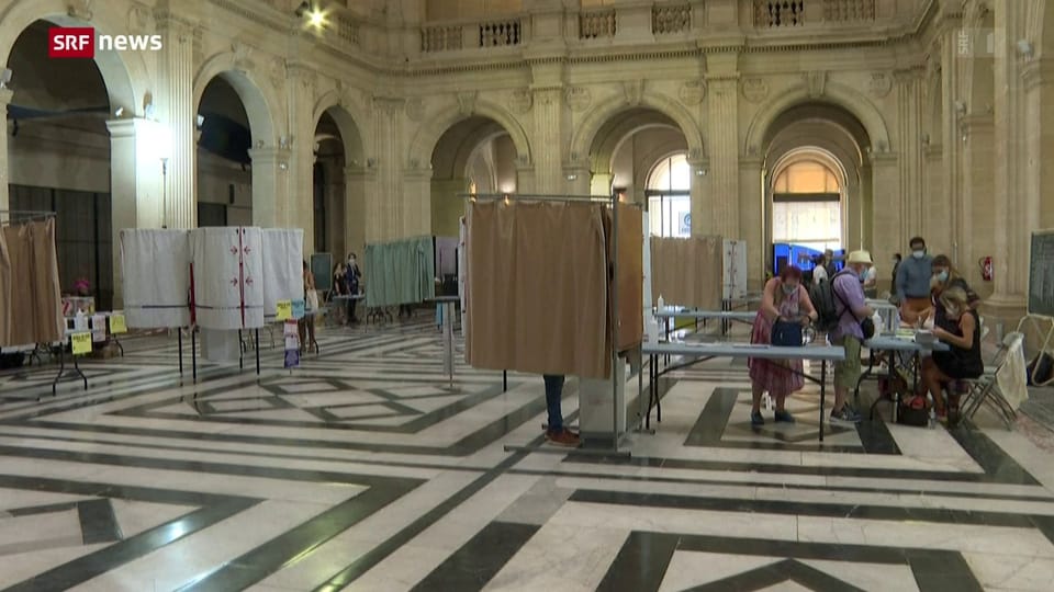 Niedrige Wahlbeteiligung an Regionalwahlen in Frankreich
