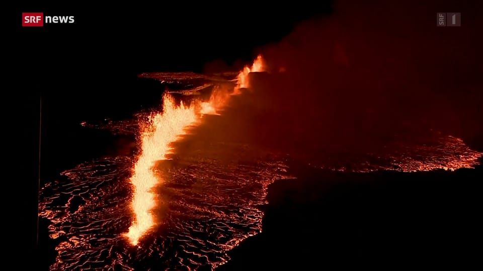 Vulkan-Ausbruch auf Island