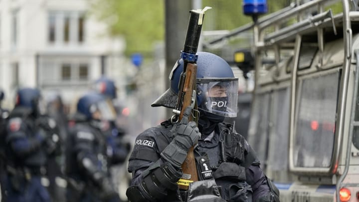Kontroverse um Polizei-Einsatz am 1. Mai