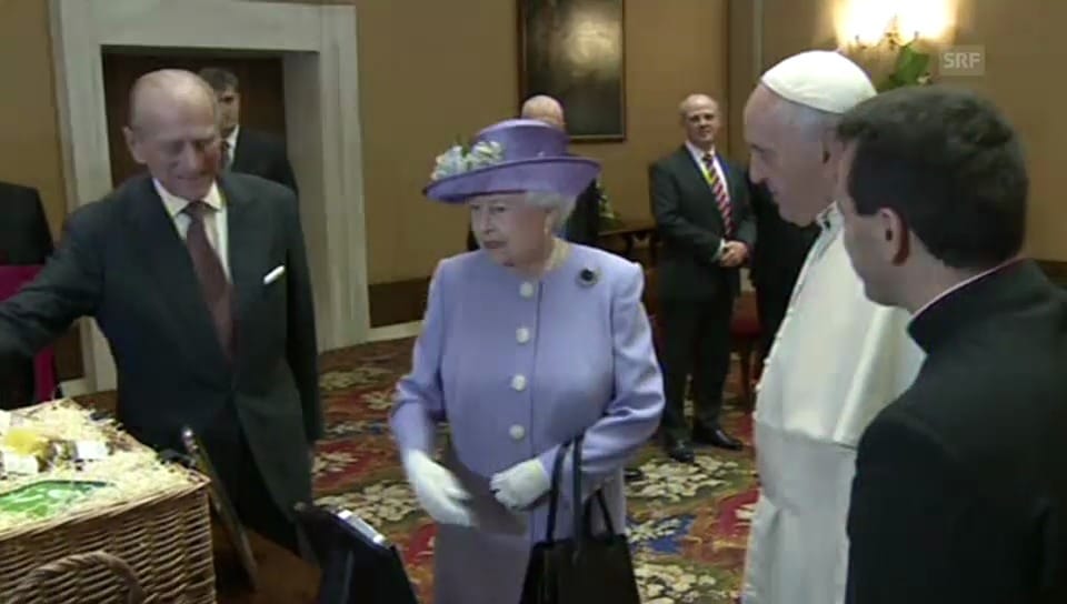 Privatbesuch der Queen beim Papst