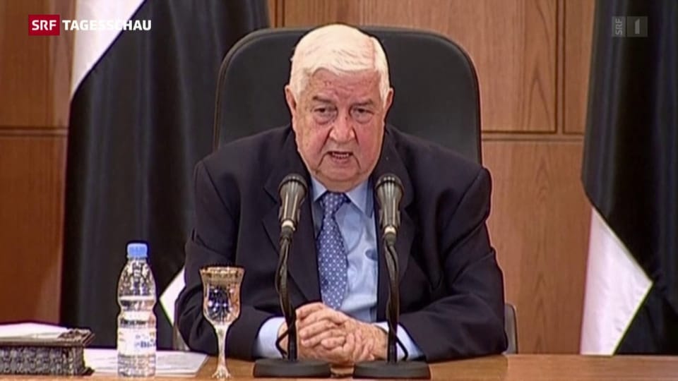 Syriens Aussenminister schliesst Präsidentenwahlen aus