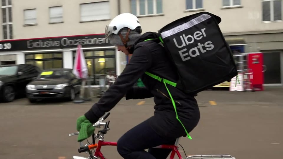 Undercover unterwegs für Uber Eats 