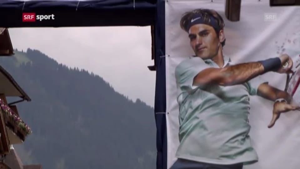 Gstaad ist bereit für Roger Federer («sportpanorama»)