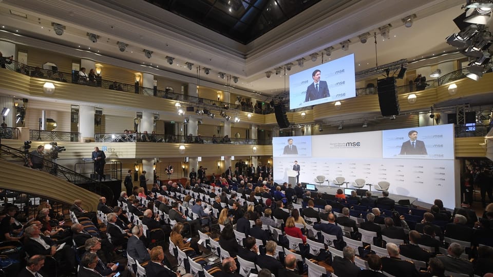 Auftakt der Münchner Sicherheitskonferenz