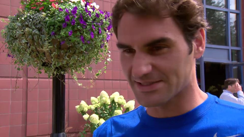 Roger Federer über seine Erfahrungen an den US Open