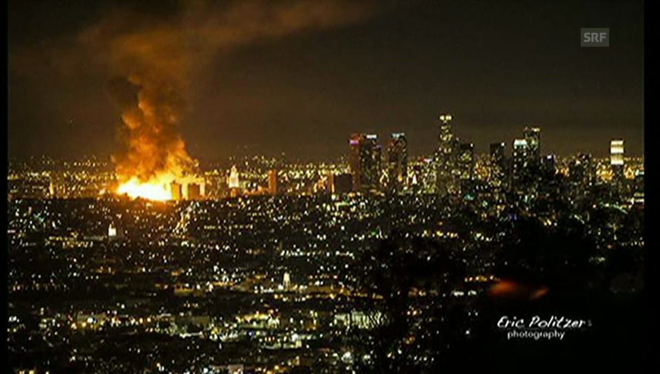 Flammen-Inferno mitten in LA