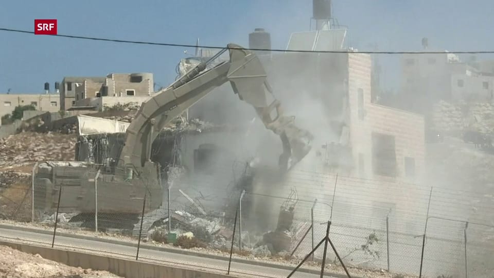 Israel zerstört Häuser an Sperranlage