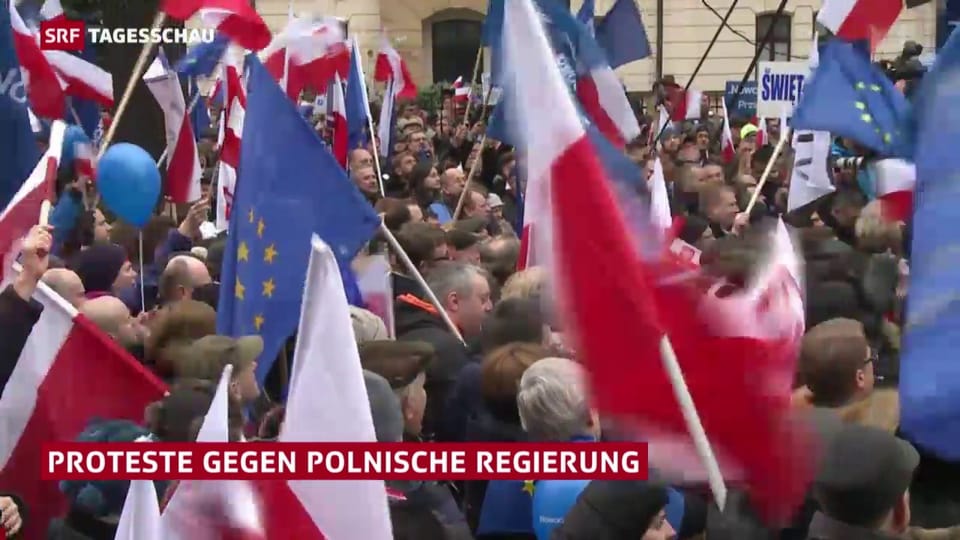 Demonstrationen in Polen