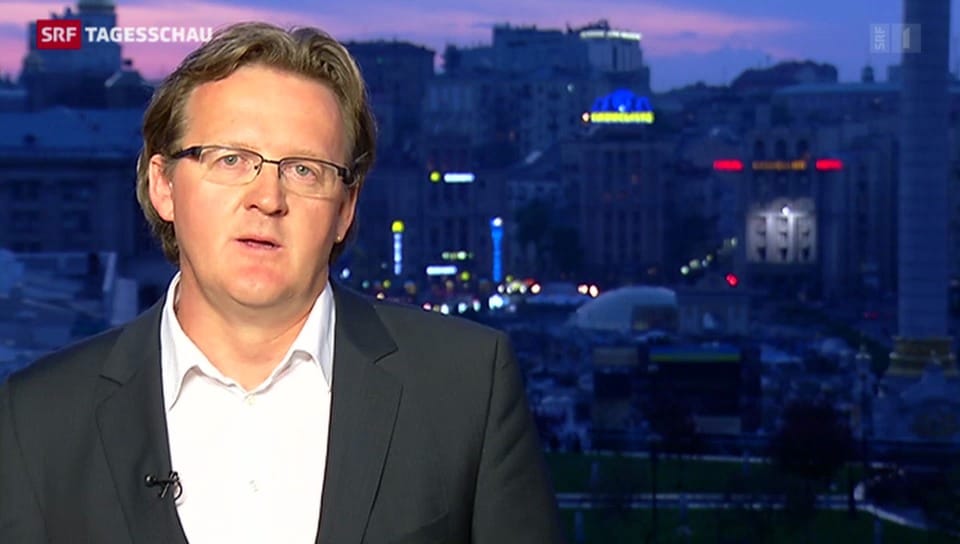 SRF-Korrespondent Christof Franzen zur Lage in der Ukraine