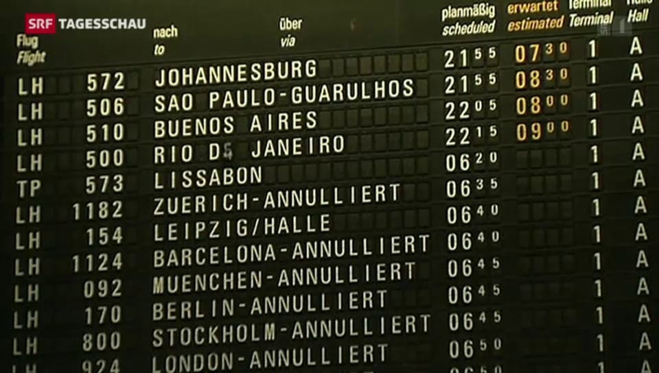 Dritter Streiktag bei Lufthansa