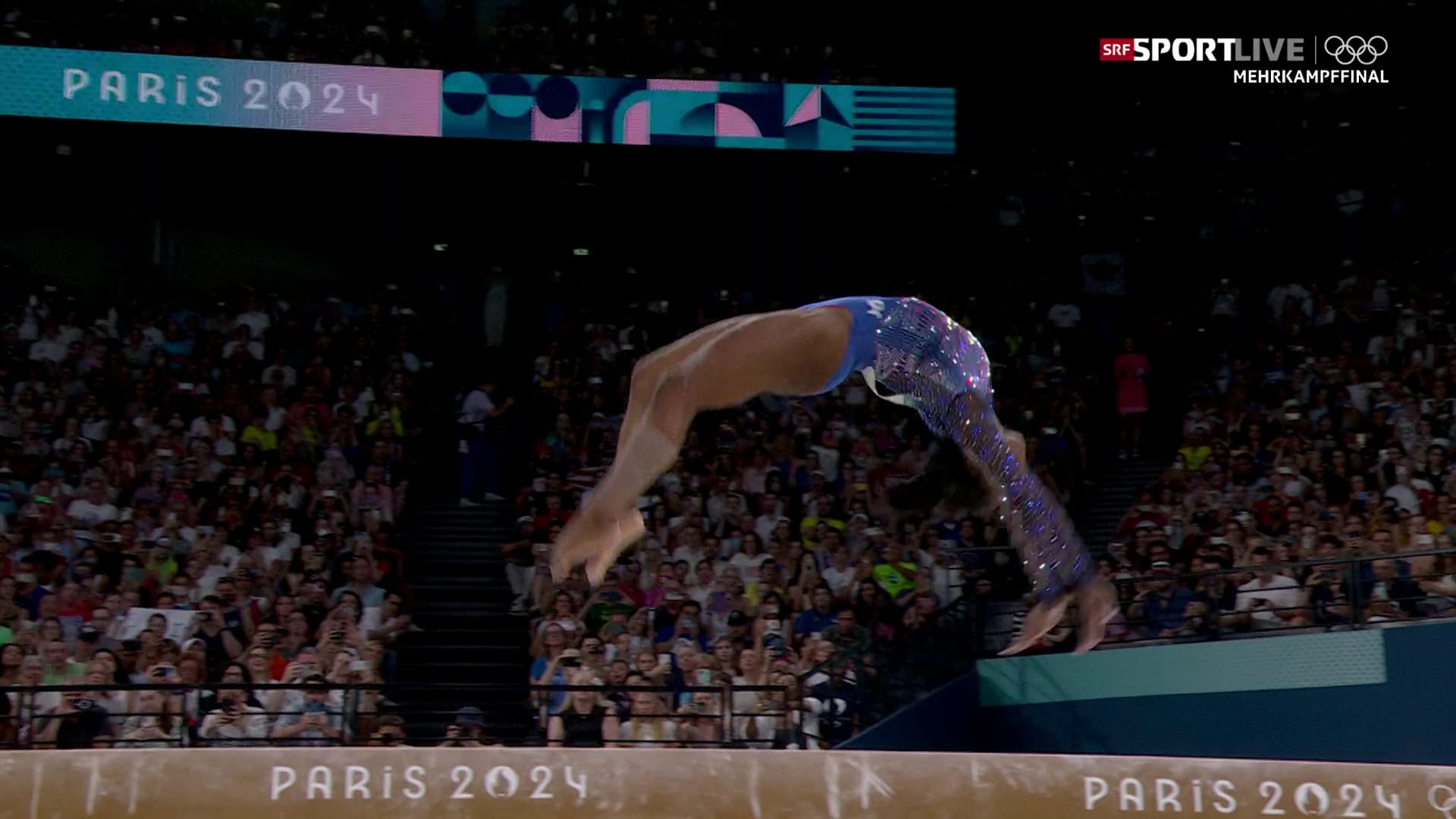 Paris 2024 Mehrkampf Frauen 6. Olympiagold Biles krönt sich zur