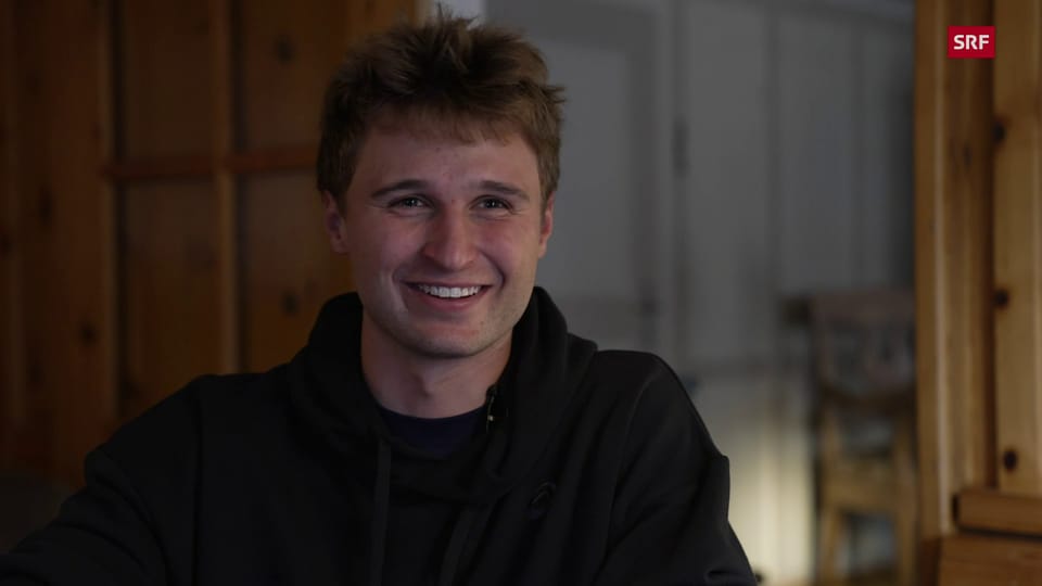 Daniel Riedi So flucht Riedi auf Rätoromanisch - Sport-Clip - Play SRF