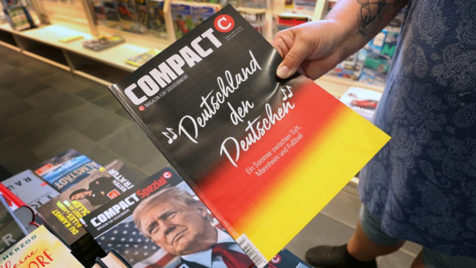 Compact Verboten Rechtsextreme in Deutschland: «Compact» verboten - News - SRF