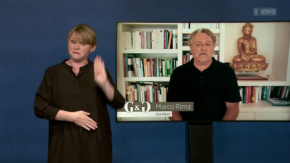 Gesichter & Geschichten in Gebärdensprache - Komiker Marco Rima ...