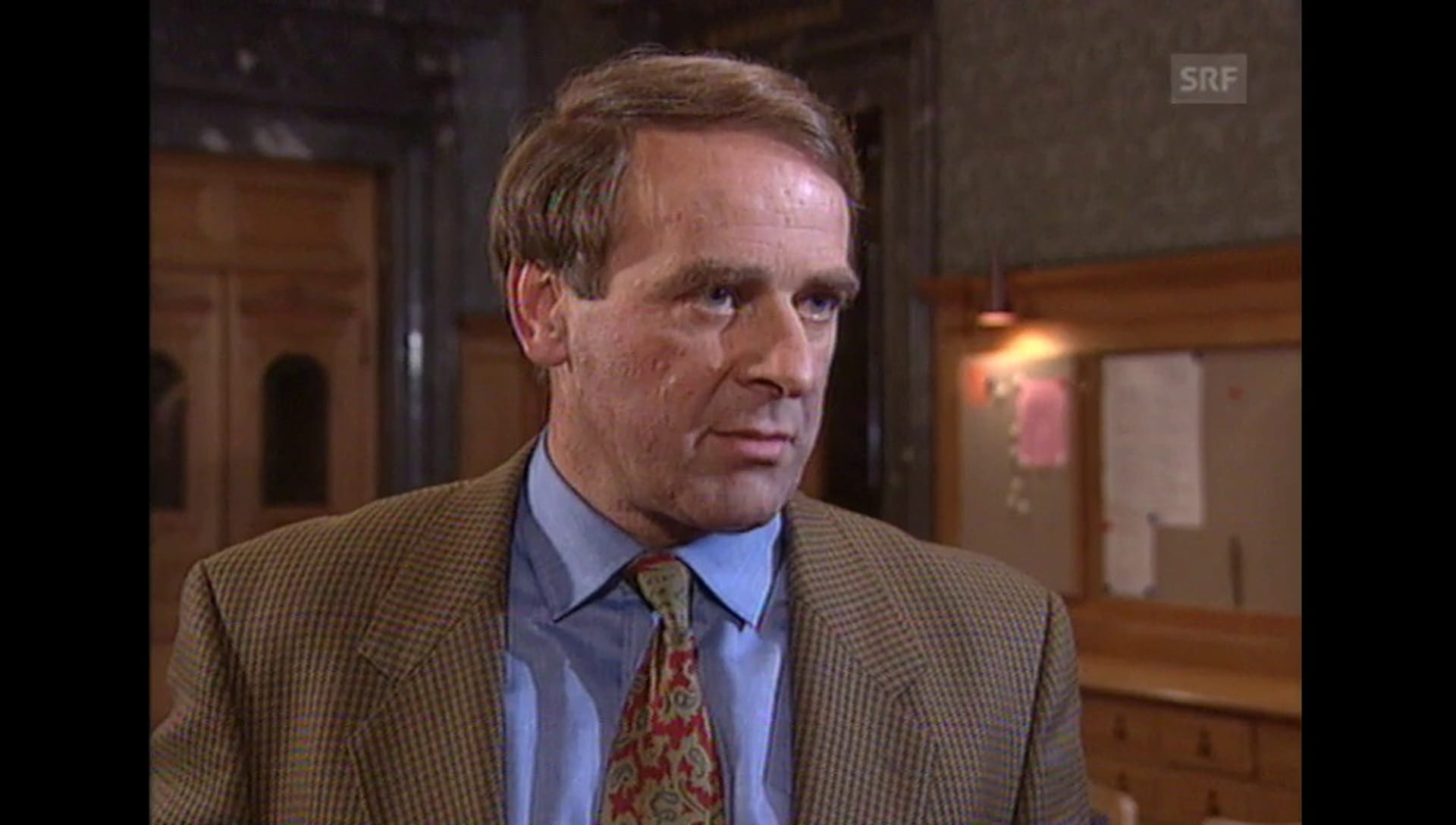 Tagesschau Interview mit BR Adolf Ogi über die NEATAbstim... Play SRF